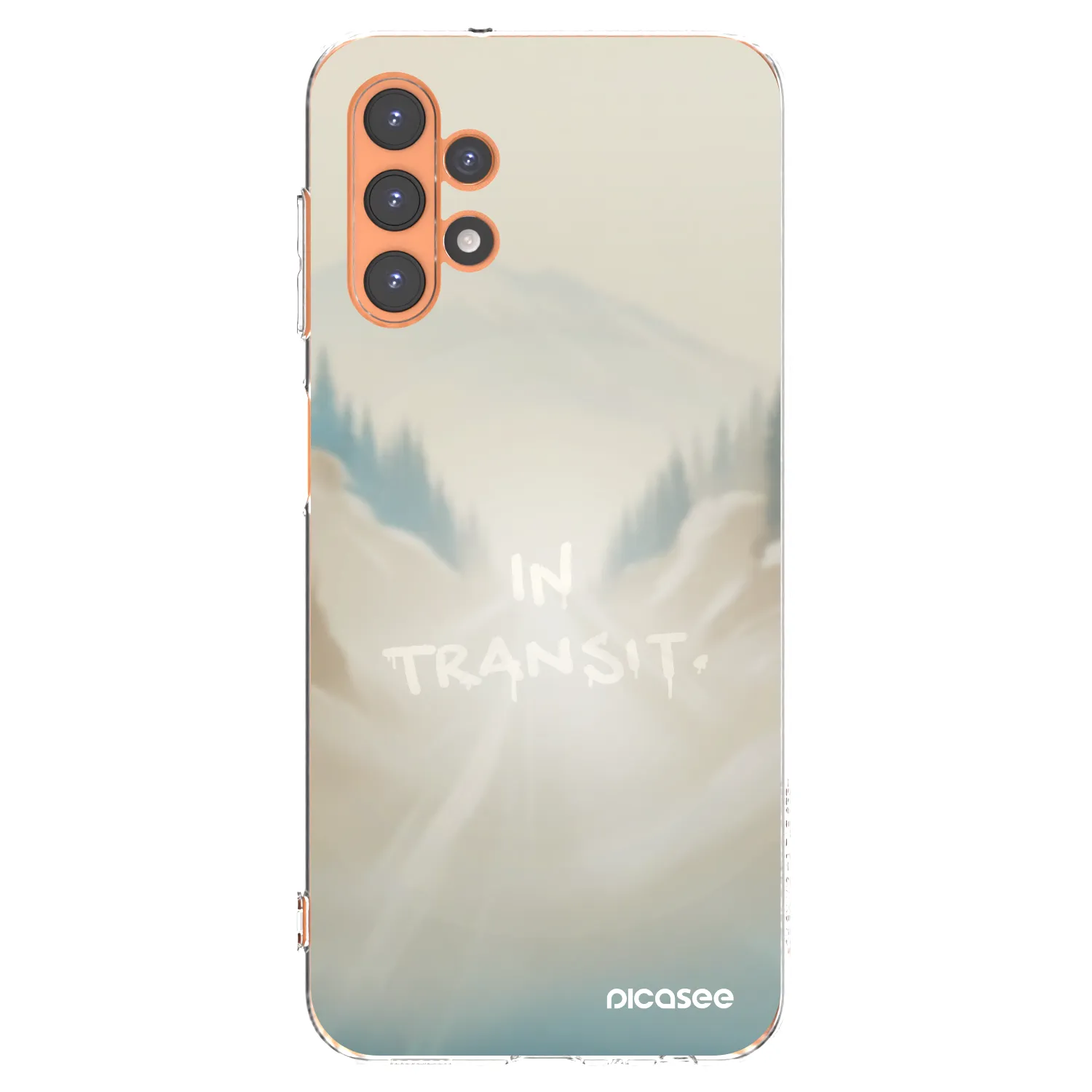 Picasee silikónový prehľadný obal pre Samsung Galaxy A13 5G - IN TRANSIT
