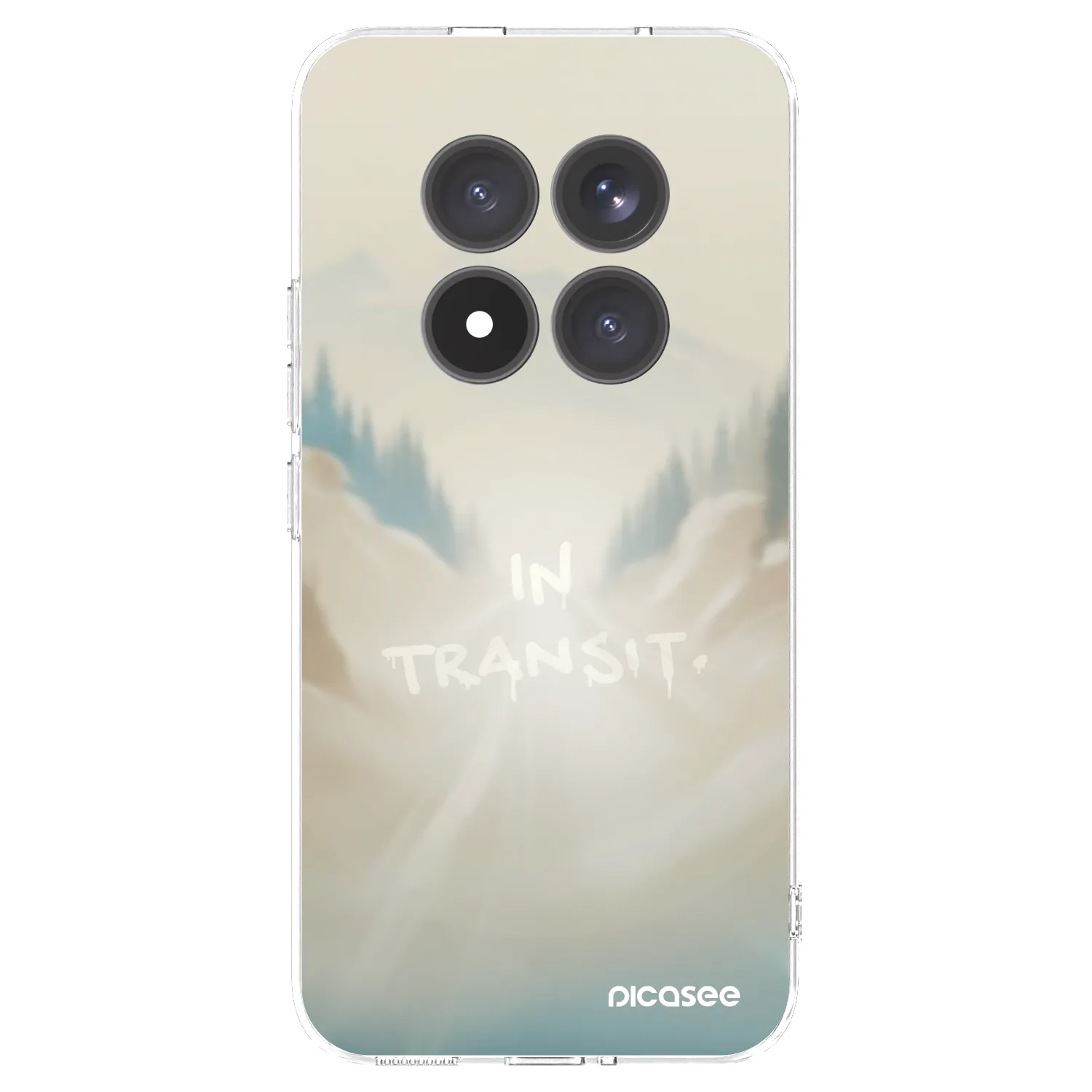 Silikónový prehľadný obal pre Xiaomi Redmi Note 15 Pro+ - IN TRANSIT