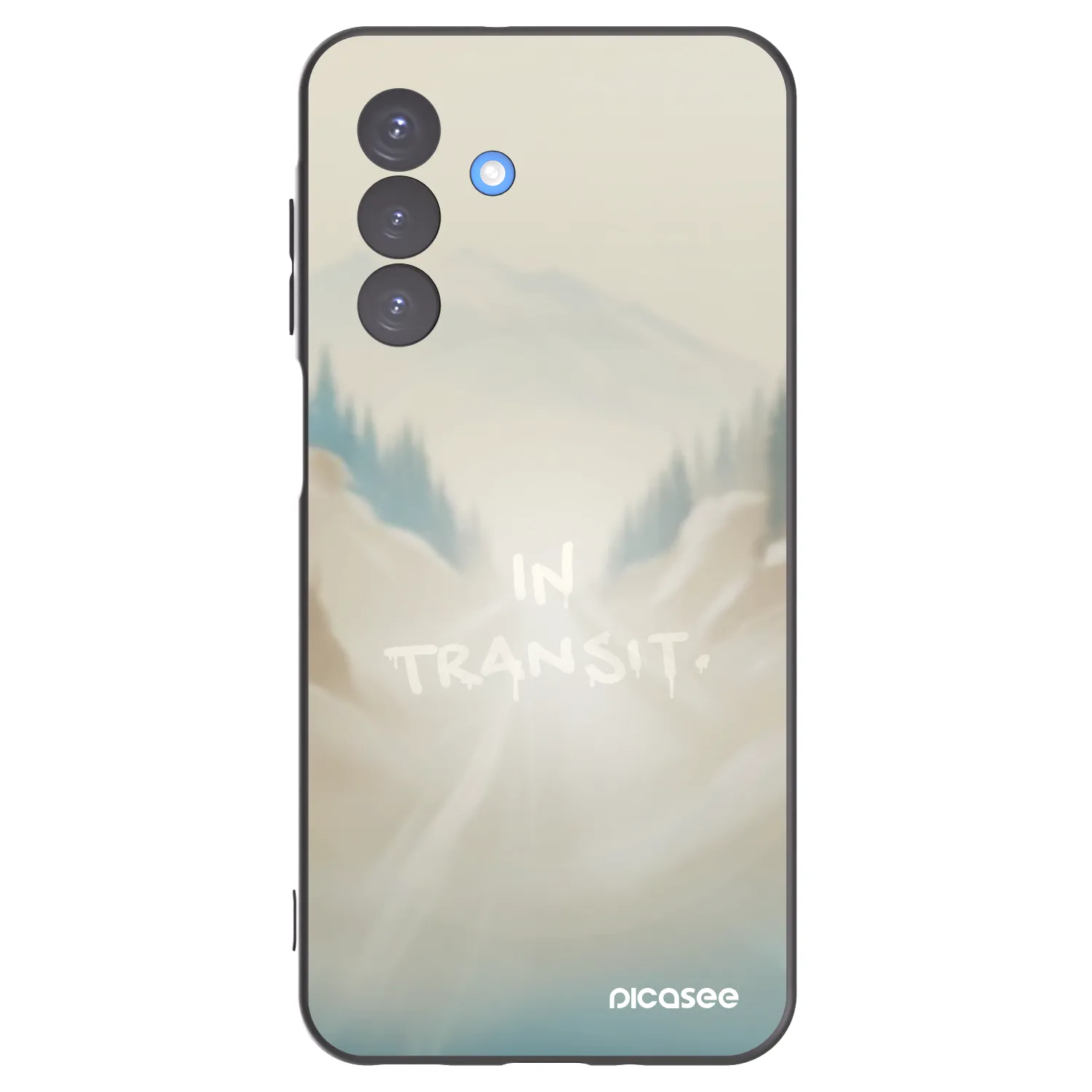 Picasee silikónový čierny obal pre Samsung Galaxy A17 5G - IN TRANSIT