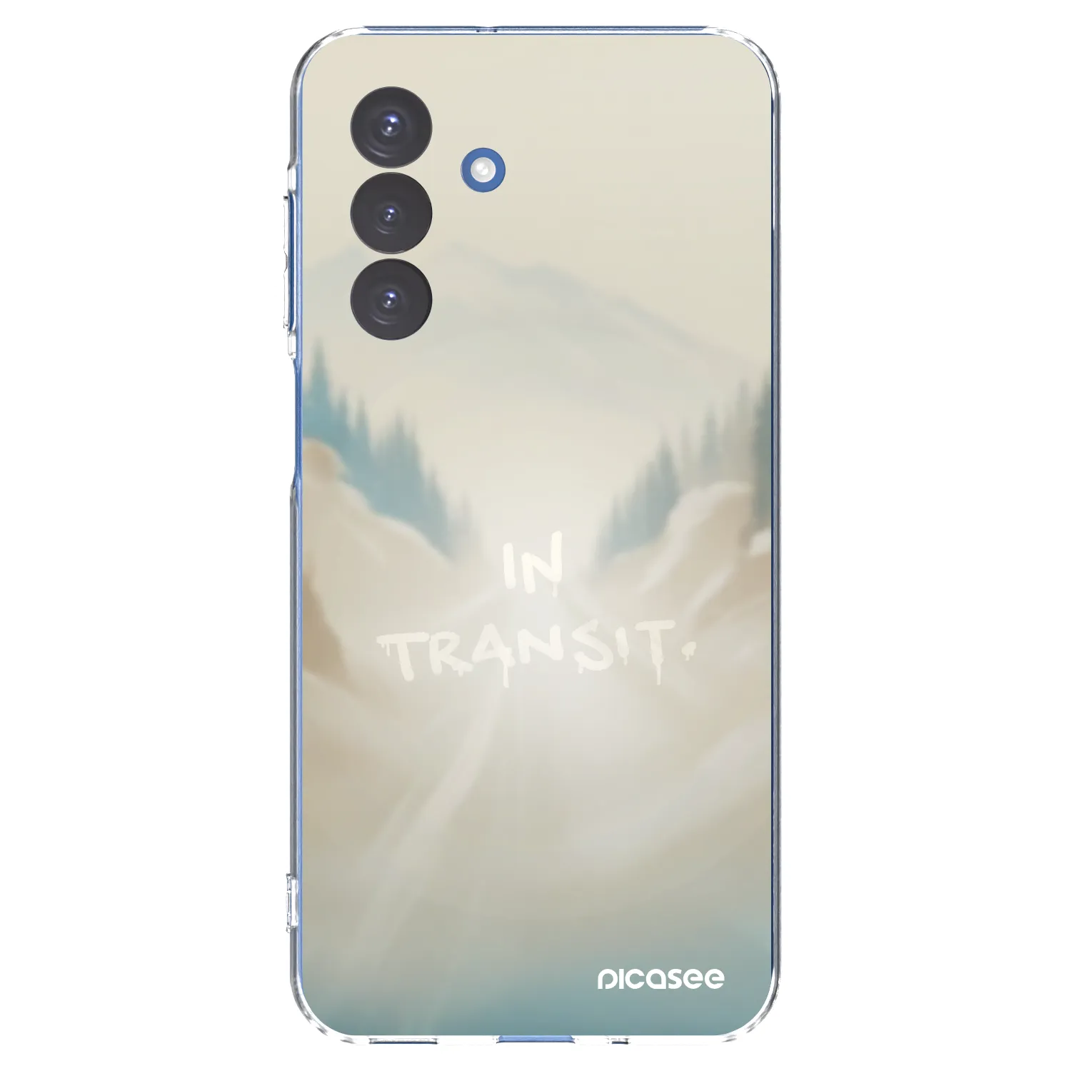 Picasee silikónový prehľadný obal pre Samsung Galaxy A17 5G - IN TRANSIT