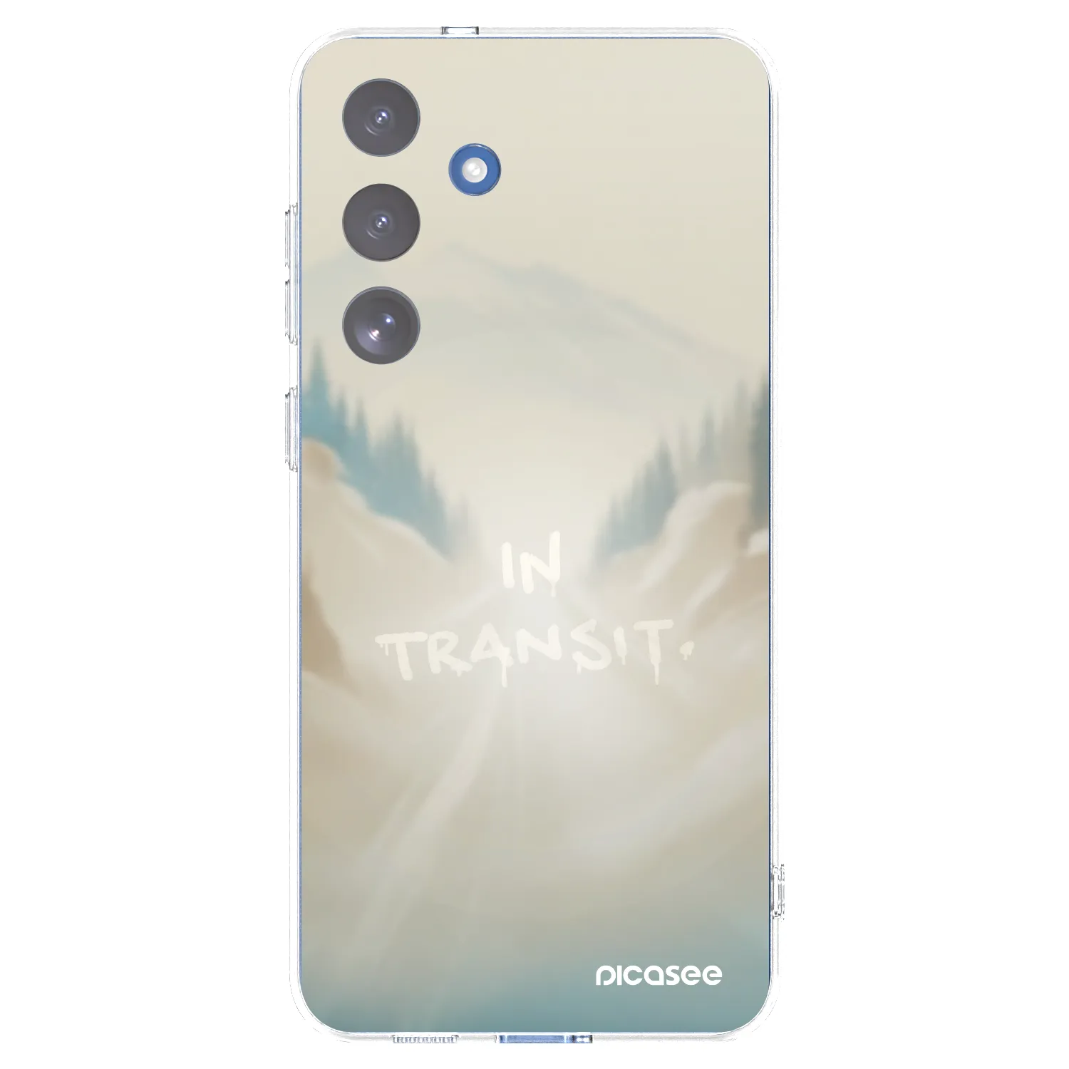 Picasee silikónový prehľadný obal pre Samsung Galaxy S25 FE 5G - IN TRANSIT