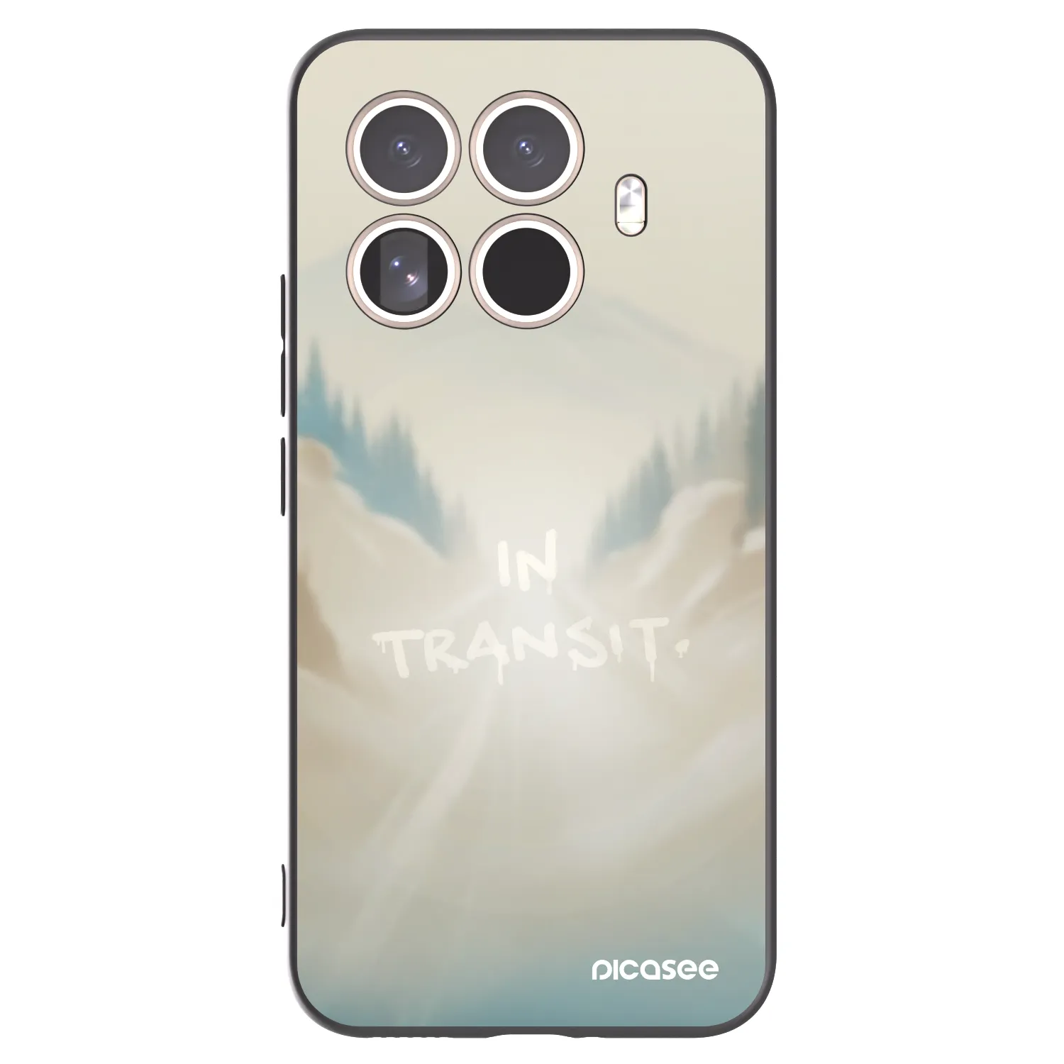 Picasee silikónový čierny obal pre Xiaomi 15T Pro - IN TRANSIT