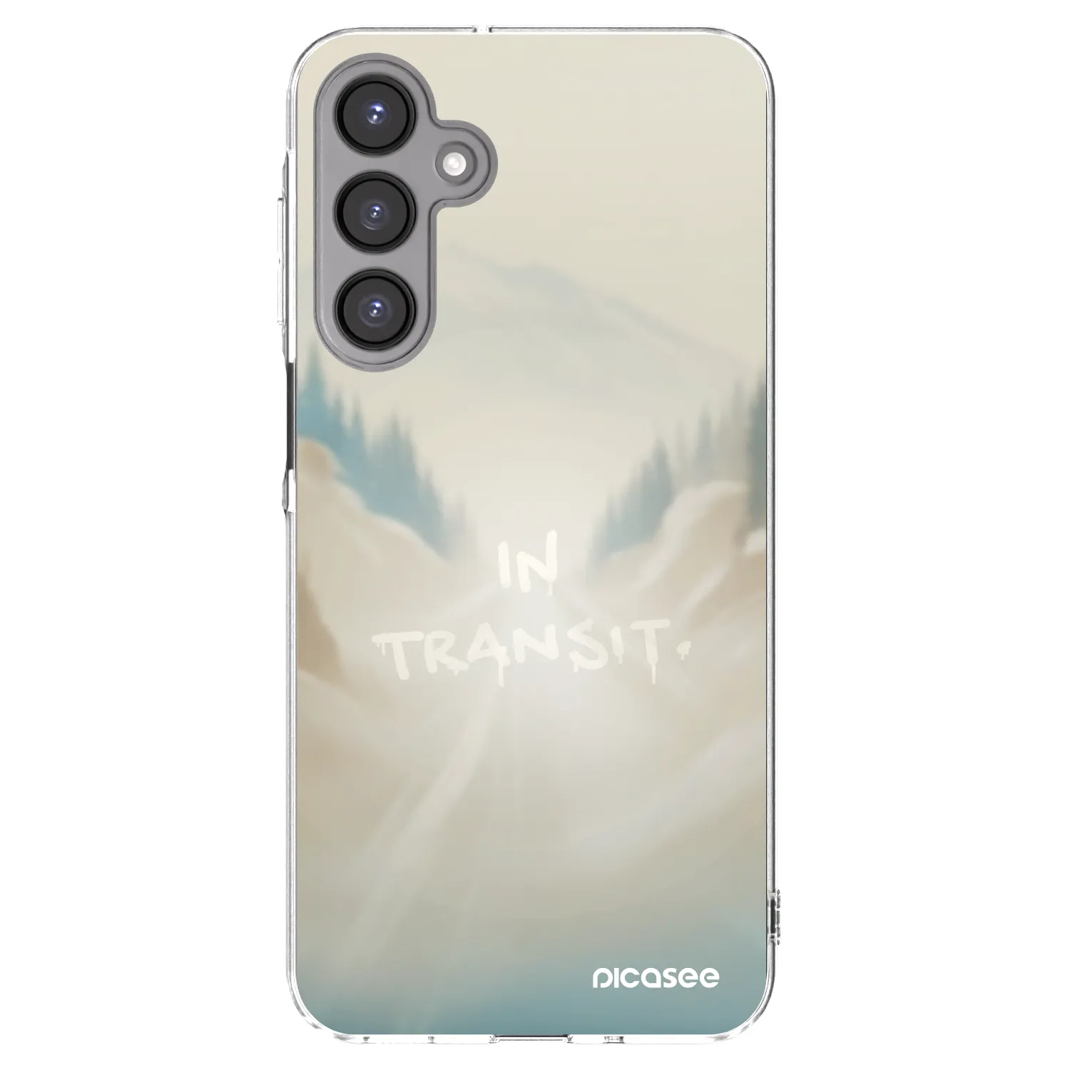 Picasee silikónový prehľadný obal pre Samsung Galaxy A16 4G - IN TRANSIT