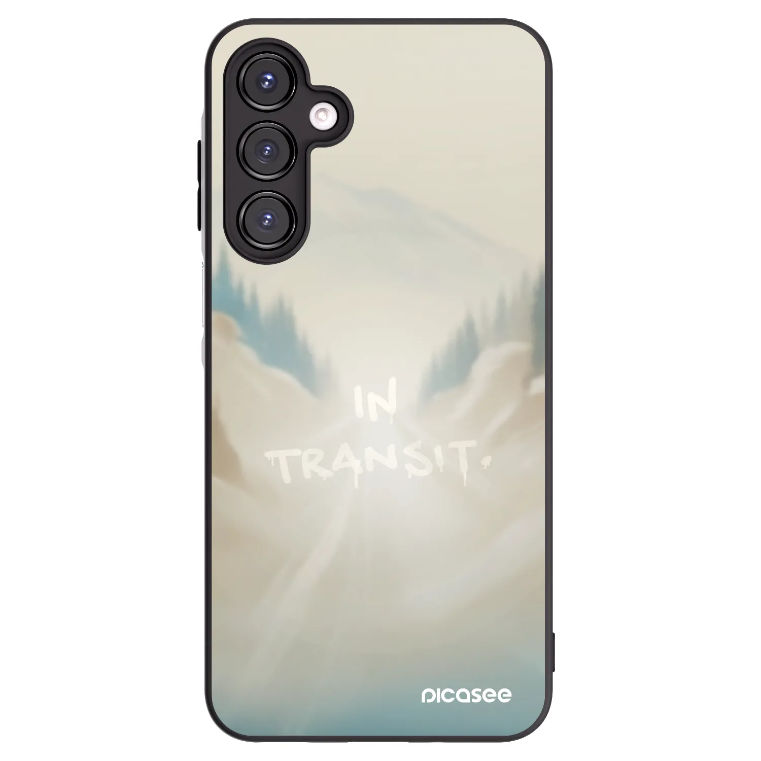 Picasee silikónový čierny obal pre Samsung Galaxy A16 4G - IN TRANSIT