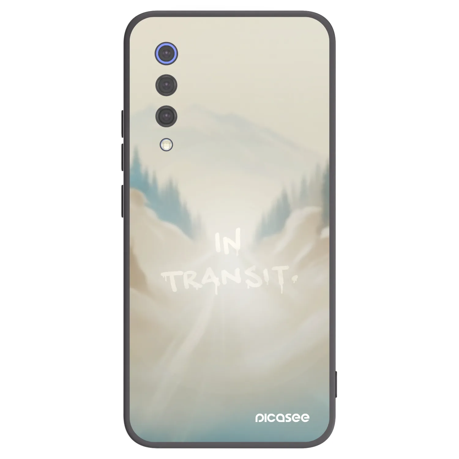 Picasee silikónový čierny obal pre Xiaomi Mi 9 SE - IN TRANSIT