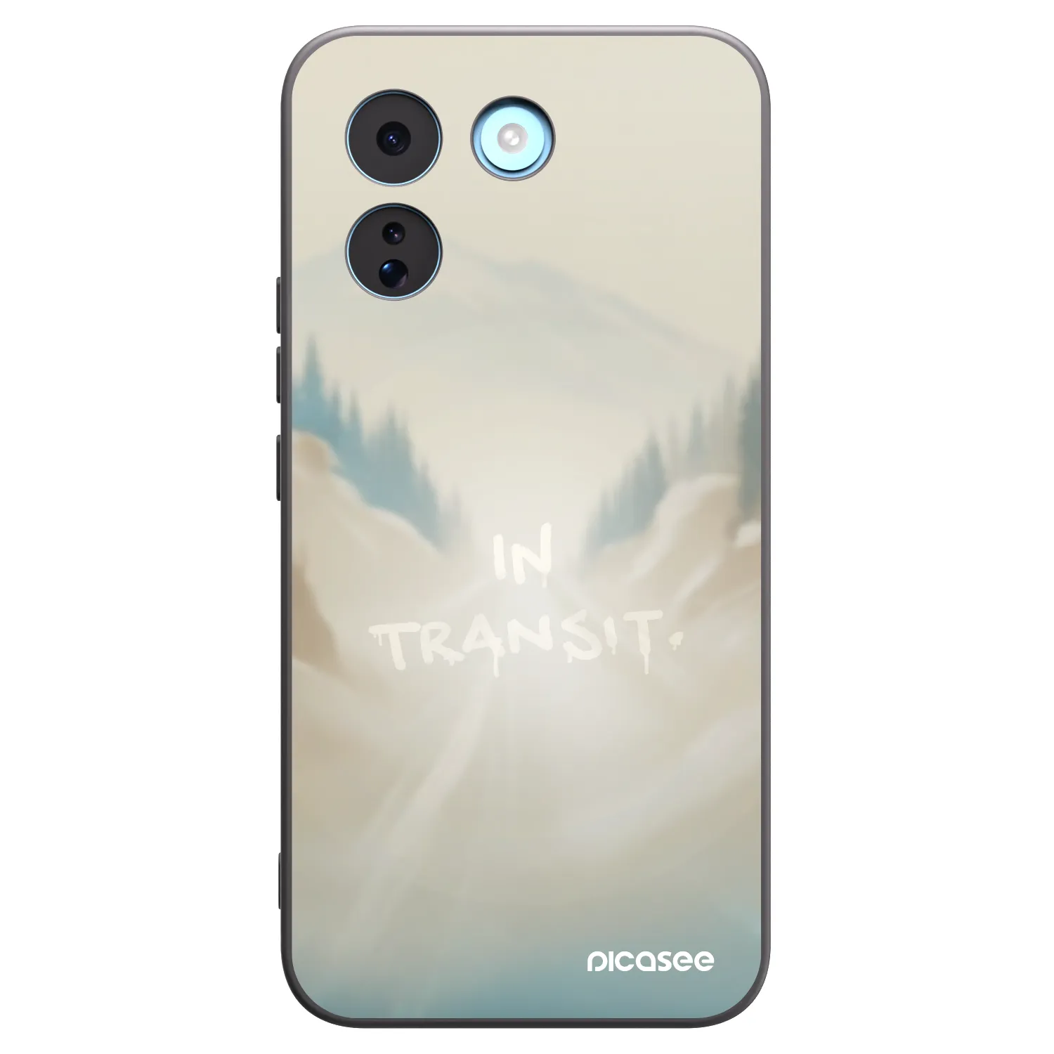Picasee silikónový čierny obal pre Xiaomi Redmi Note 17 Pro MAX 5G - IN TRANSIT