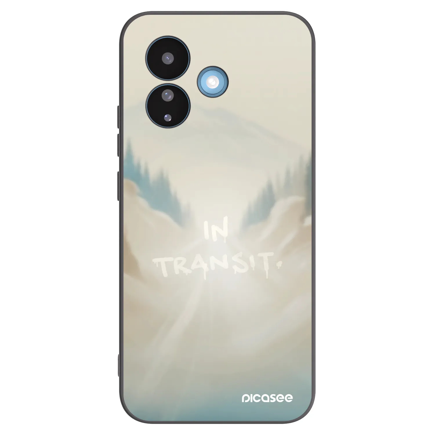 Picasee silikónový čierny obal pre Xiaomi Redmi Note 17 Pro 5G - IN TRANSIT