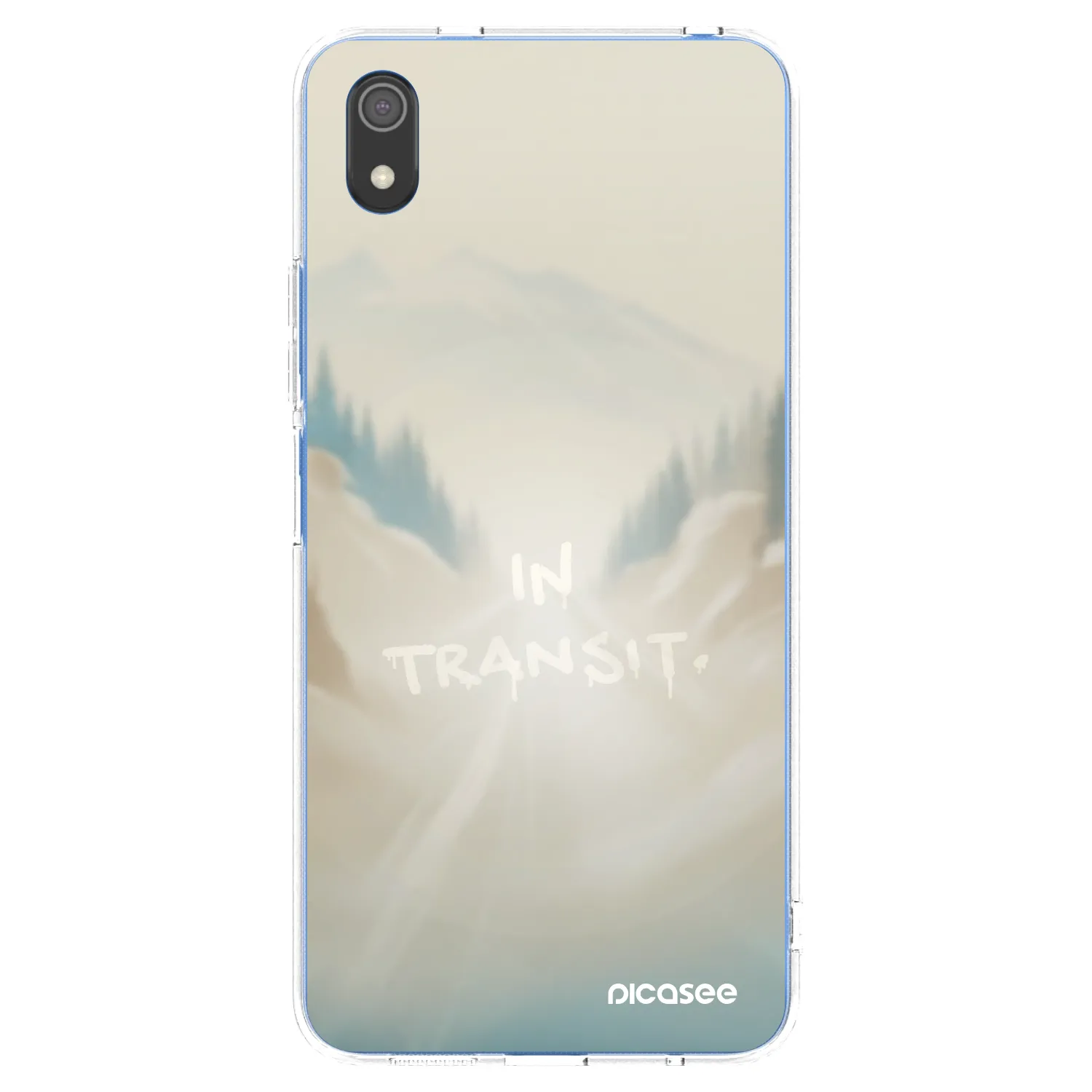 Picasee silikónový prehľadný obal pre Xiaomi Redmi 7A - IN TRANSIT