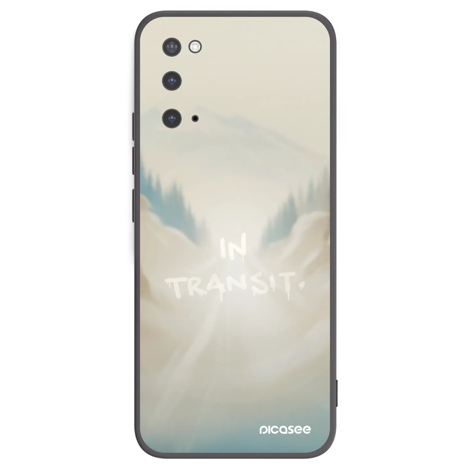 Picasee silikónový čierny obal pre Samsung Galaxy S20 G980F - IN TRANSIT