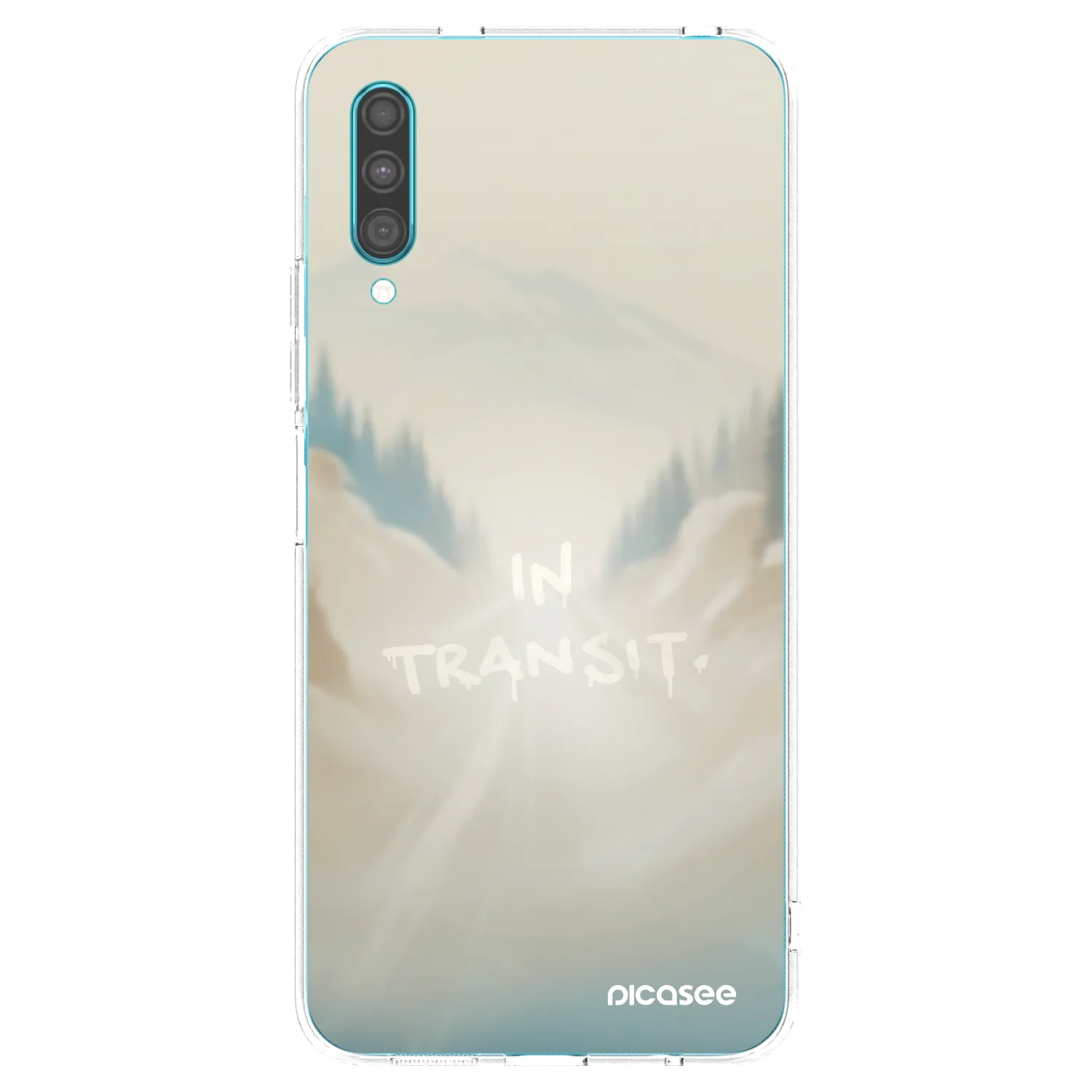 Picasee silikónový prehľadný obal pre Samsung Galaxy A30s A307F - IN TRANSIT