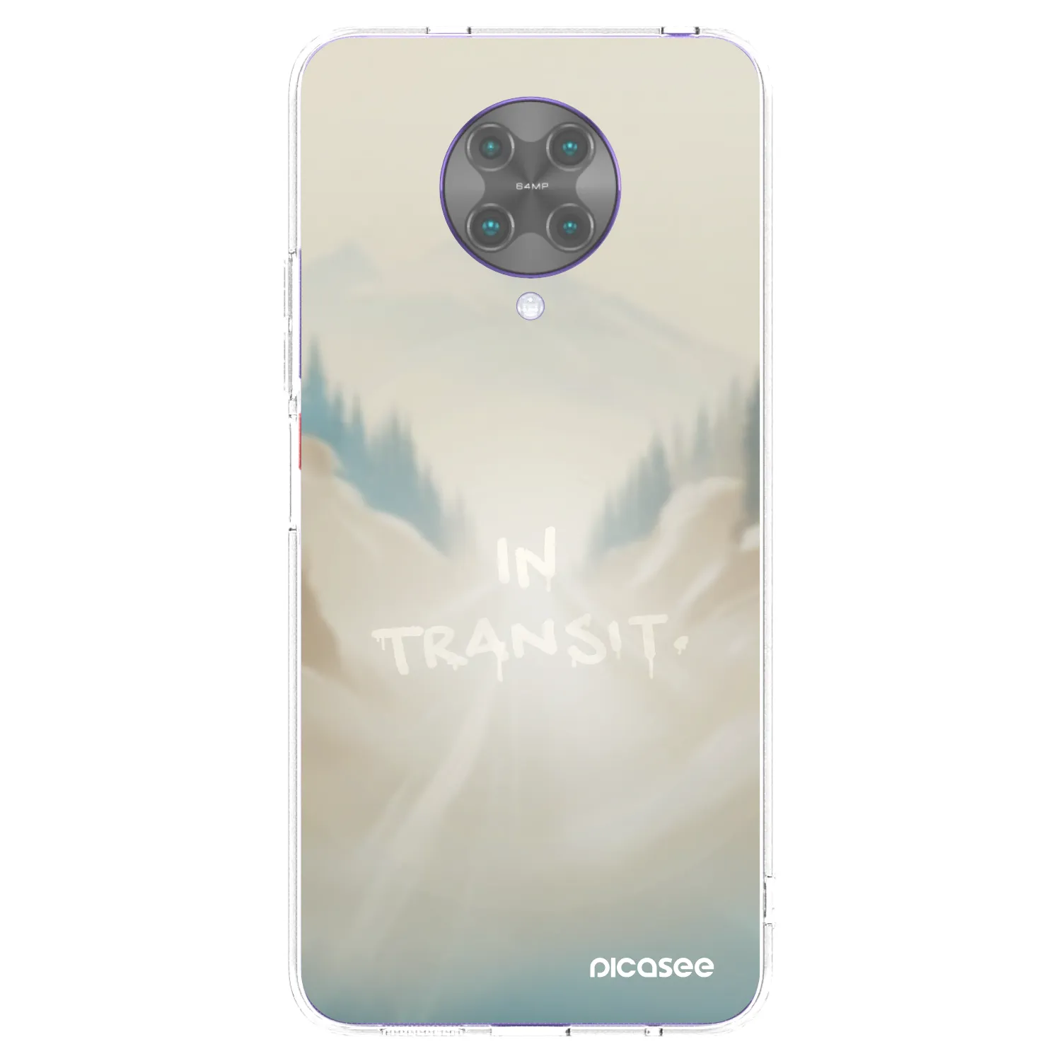 Silikónový prehľadný obal pre Xiaomi Poco F2 Pro - IN TRANSIT