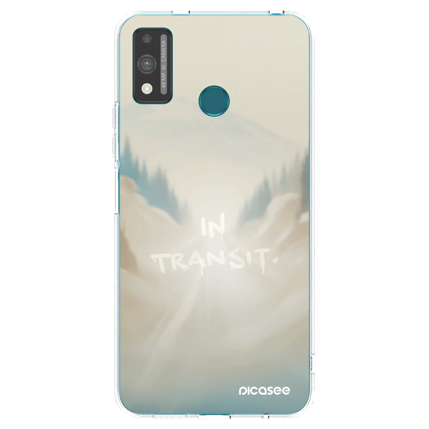 Picasee silikónový prehľadný obal pre Honor 9X Lite - IN TRANSIT