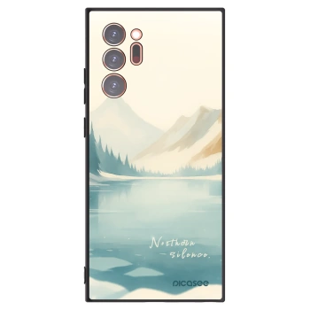 Picasee silikónový čierny obal pre Samsung Galaxy Note 20 Ultra - NOTHERN SILENCE