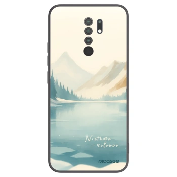 Picasee silikónový čierny obal pre Xiaomi Redmi 9 - NOTHERN SILENCE