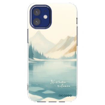Picasee silikónový prehľadný obal pre Apple iPhone 12 mini - NOTHERN SILENCE