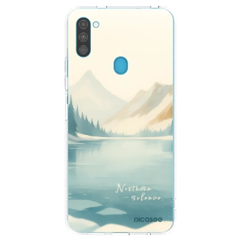 Picasee silikónový prehľadný obal pre Samsung Galaxy M11 - NOTHERN SILENCE