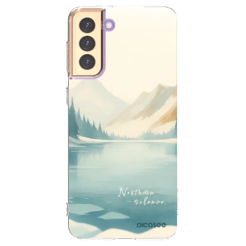 Picasee silikónový prehľadný obal pre Samsung Galaxy S21+ 5G G996F - NOTHERN SILENCE