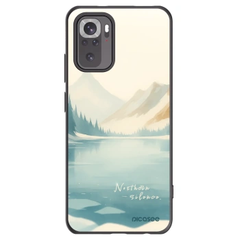 Picasee silikónový čierny obal pre Xiaomi Redmi Note 10 - NOTHERN SILENCE