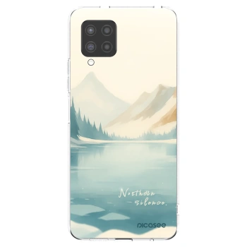 Picasee silikónový prehľadný obal pre Samsung Galaxy A42 A426B - NOTHERN SILENCE