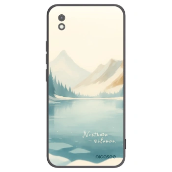Picasee silikónový čierny obal pre Xiaomi Redmi 9AT - NOTHERN SILENCE