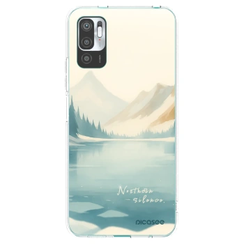 Picasee silikónový prehľadný obal pre Xiaomi Redmi Note 10 5G - NOTHERN SILENCE