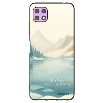 Picasee silikónový čierny obal pre Samsung Galaxy A22 A226B 5G - NOTHERN SILENCE