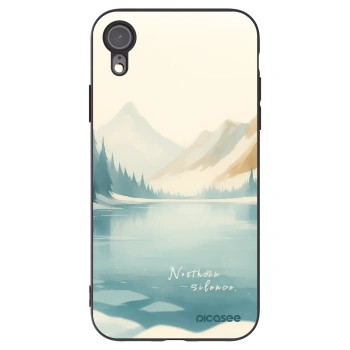 Picasee silikónový čierny obal pre Apple iPhone XR - NOTHERN SILENCE