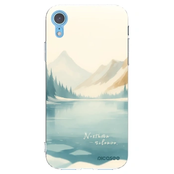 Picasee silikónový prehľadný obal pre Apple iPhone XR - NOTHERN SILENCE