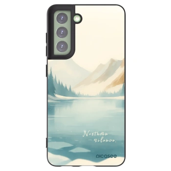 Picasee silikónový čierny obal pre Samsung Galaxy S21 FE 5G - NOTHERN SILENCE