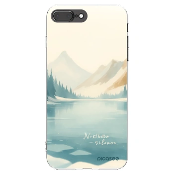 Picasee silikónový prehľadný obal pre Apple iPhone 7 Plus - NOTHERN SILENCE