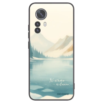 Picasee silikónový čierny obal pre Xiaomi 12 Pro - NOTHERN SILENCE