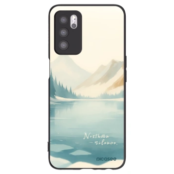 Picasee silikónový čierny obal pre OPPO A16s - NOTHERN SILENCE