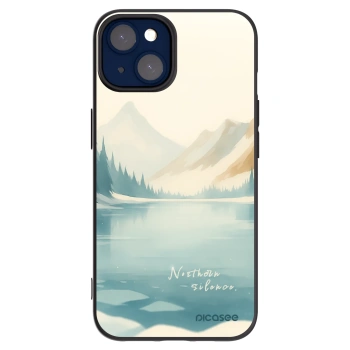 Picasee silikónový čierny obal pre Apple iPhone 14 - NOTHERN SILENCE