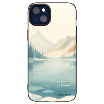 Picasee silikónový čierny obal pre Apple iPhone 14 Plus - NOTHERN SILENCE
