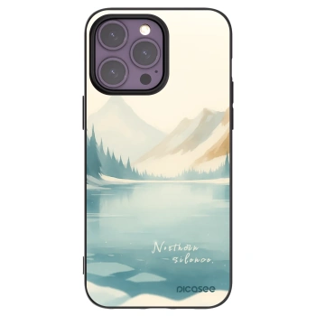 Picasee silikónový čierny obal pre Apple iPhone 14 Pro Max - NOTHERN SILENCE