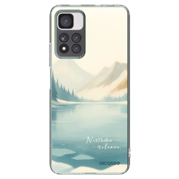 Picasee silikónový prehľadný obal pre Xiaomi Redmi Note 11 Pro+ 5G - NOTHERN SILENCE