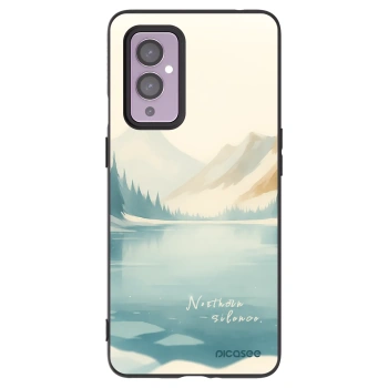 Picasee silikónový čierny obal pre OnePlus 9 - NOTHERN SILENCE
