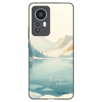 Picasee silikónový čierny obal pre Xiaomi 12T Pro - NOTHERN SILENCE
