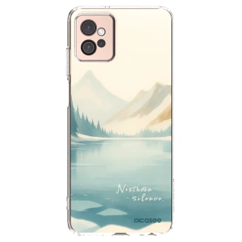 Picasee silikónový prehľadný obal pre Motorola Moto G32 - NOTHERN SILENCE