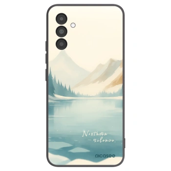 Picasee silikónový čierny obal pre Samsung Galaxy A04s A047F - NOTHERN SILENCE