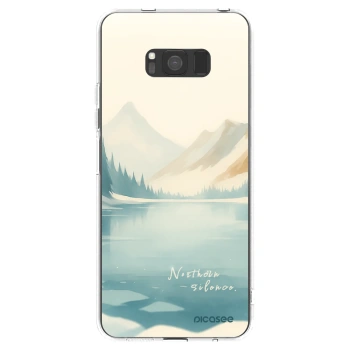 Picasee silikónový prehľadný obal pre Samsung Galaxy S8 G950F - NOTHERN SILENCE