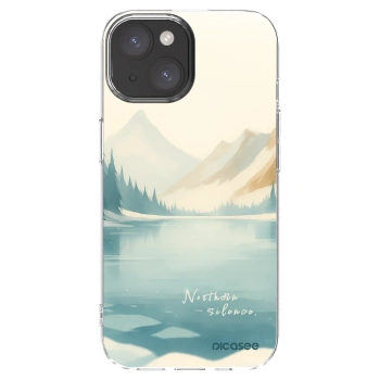 Picasee silikónový prehľadný obal pre Apple iPhone 15 - NOTHERN SILENCE