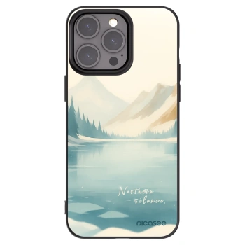 Picasee silikónový čierny obal pre Apple iPhone 15 Pro Max - NOTHERN SILENCE