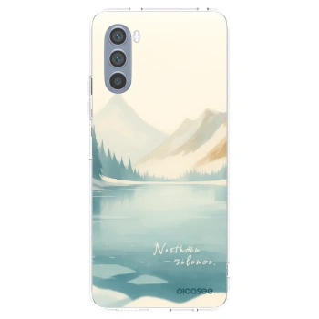 Picasee silikónový prehľadný obal pre Motorola Moto G62 - NOTHERN SILENCE