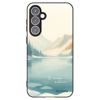 Picasee silikónový čierny obal pre Samsung Galaxy S23 FE S711B - NOTHERN SILENCE