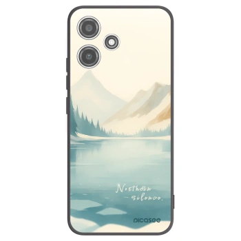 Picasee silikónový čierny obal pre Xiaomi Redmi 12 5G - NOTHERN SILENCE