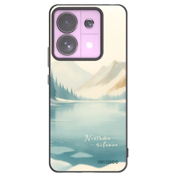 Picasee silikónový čierny obal pre Xiaomi Redmi Note 13 Pro 5G - NOTHERN SILENCE