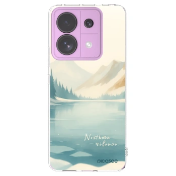Picasee silikónový prehľadný obal pre Xiaomi Redmi Note 13 Pro 5G - NOTHERN SILENCE