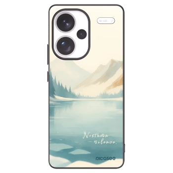 Picasee silikónový čierny obal pre Xiaomi Redmi Note 13 Pro+ 5G - NOTHERN SILENCE