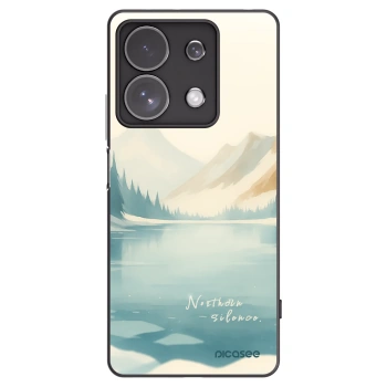 Picasee silikónový čierny obal pre Xiaomi Redmi Note 13 Pro 4G - NOTHERN SILENCE